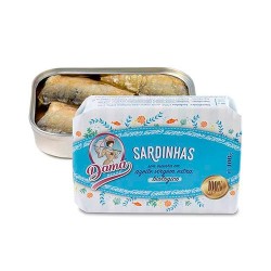 Sardines without bones in organic Extra Virgin Olive Oil 106g