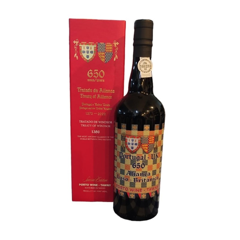 Porto Tawny 650 anos Tratado Aliança 75cl