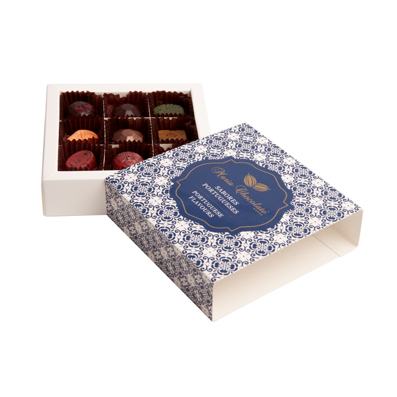 Box 9 Portuguese Flavors Chocolates 100g