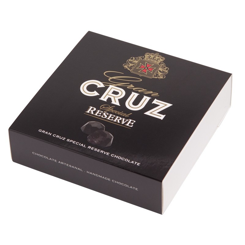 Box of 9 Gran Cruz Special Reserve wine chocolates 120g