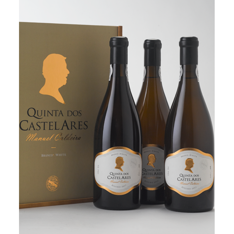 Qtª Castelares Manuel Caldeira 3x75cl Branco