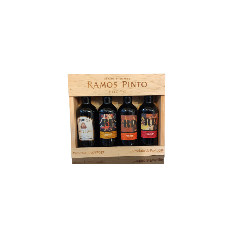 Pack 4 miniaturas Ramos Pinto 4x50ml