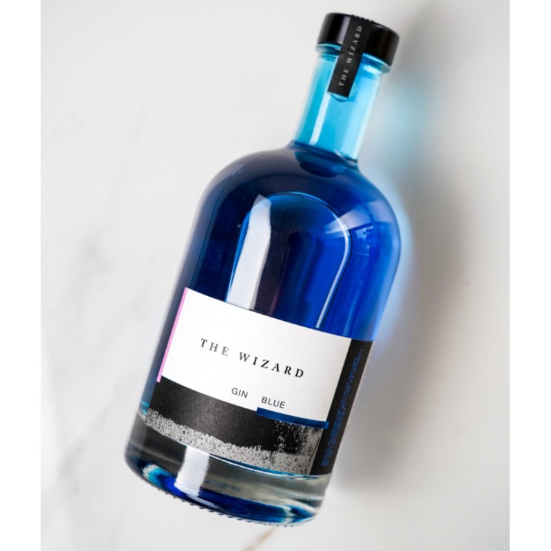 Gin The Wizard Blue 50cl