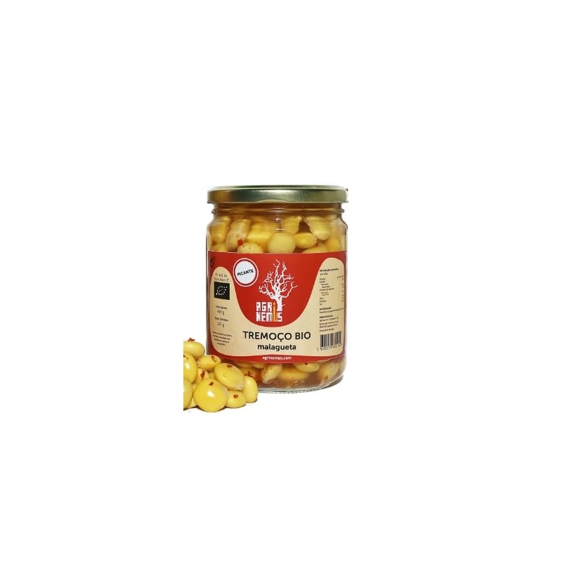 Organic lupine with chilli pepper 270g