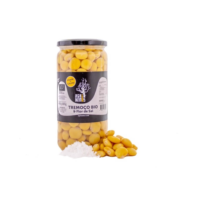 Tremoço Bio c/Flor de Sal 450g